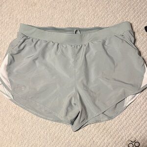Under Armour Women's Light Gray Athletic Shorts